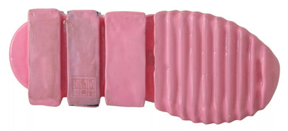 Dolce &amp; Gabbana Pink Low Top Sorrento Sneakers Slip On Casual Schuhe