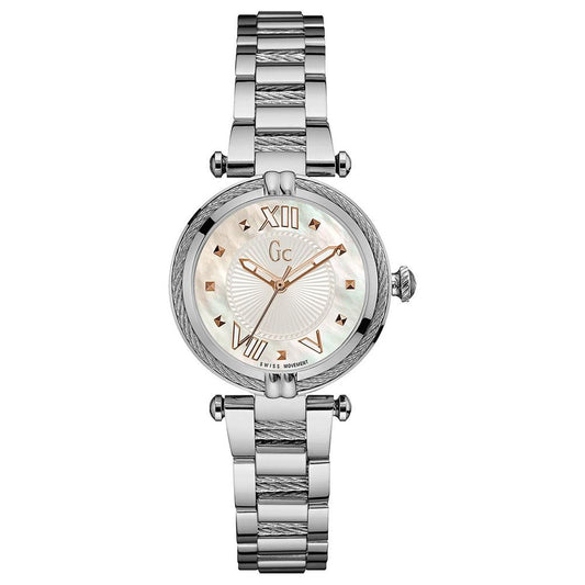 GC Armbanduhr aus Edelstahl in Silber