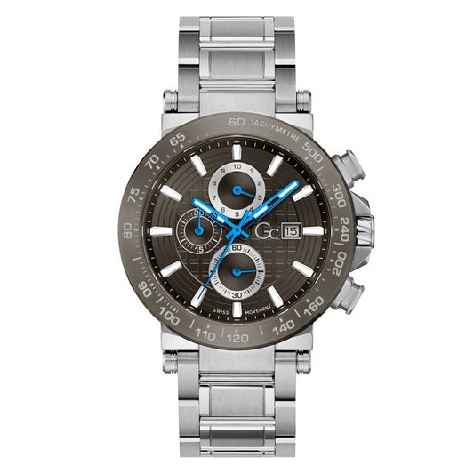 GC Armbanduhr aus Edelstahl in Silber