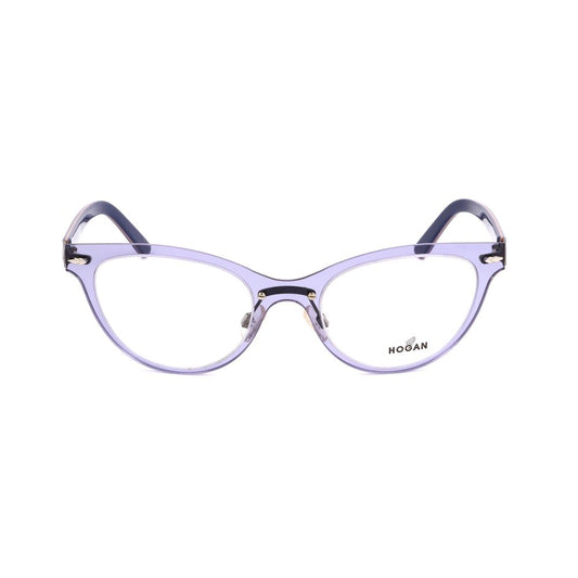 Hogan Hellblaue Plastikbrille (Gestelle)