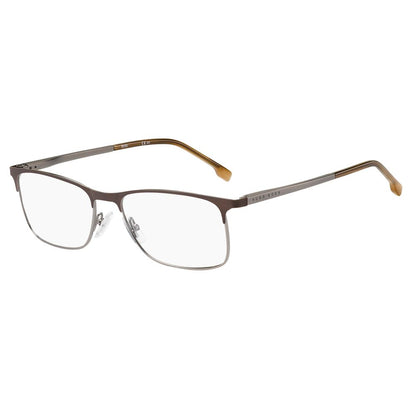 Hugo Boss Schwarz-Weiß Metallbrille (Gestell)