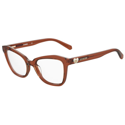 Love Moschino – Gelbe Acetat-Brille