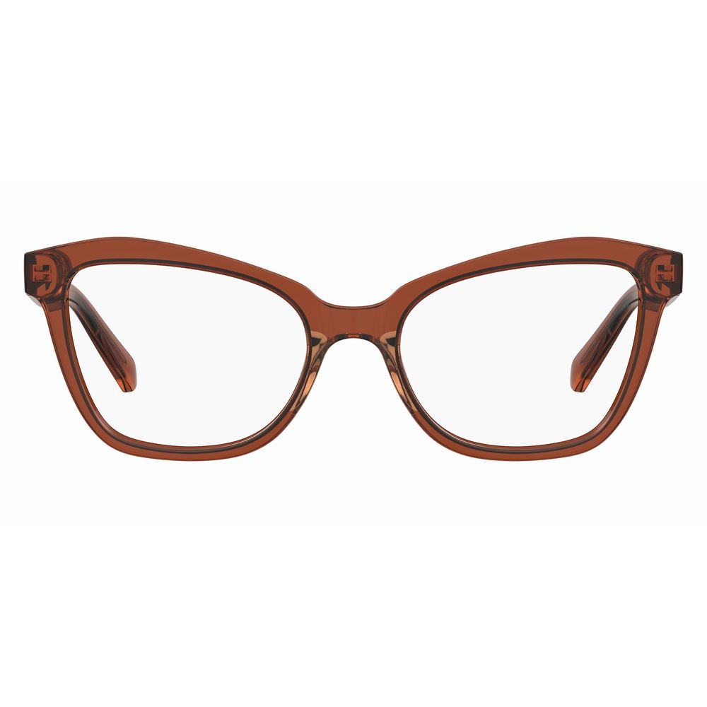 Love Moschino – Gelbe Acetat-Brille