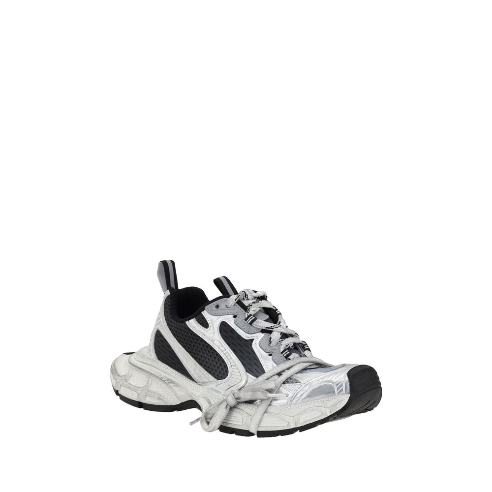 Balenciaga Mehrfarbige Stoff-Sneaker mit dicker Sohle