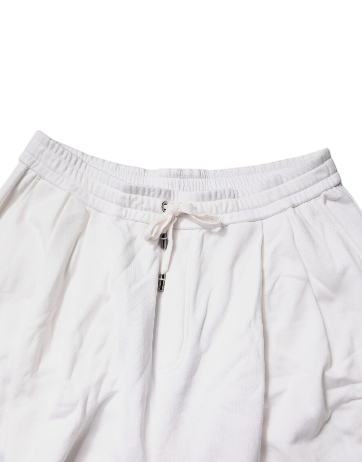 Dolce &amp; Gabbana – Weiße Cargo-Bermudashorts aus Baumwolle