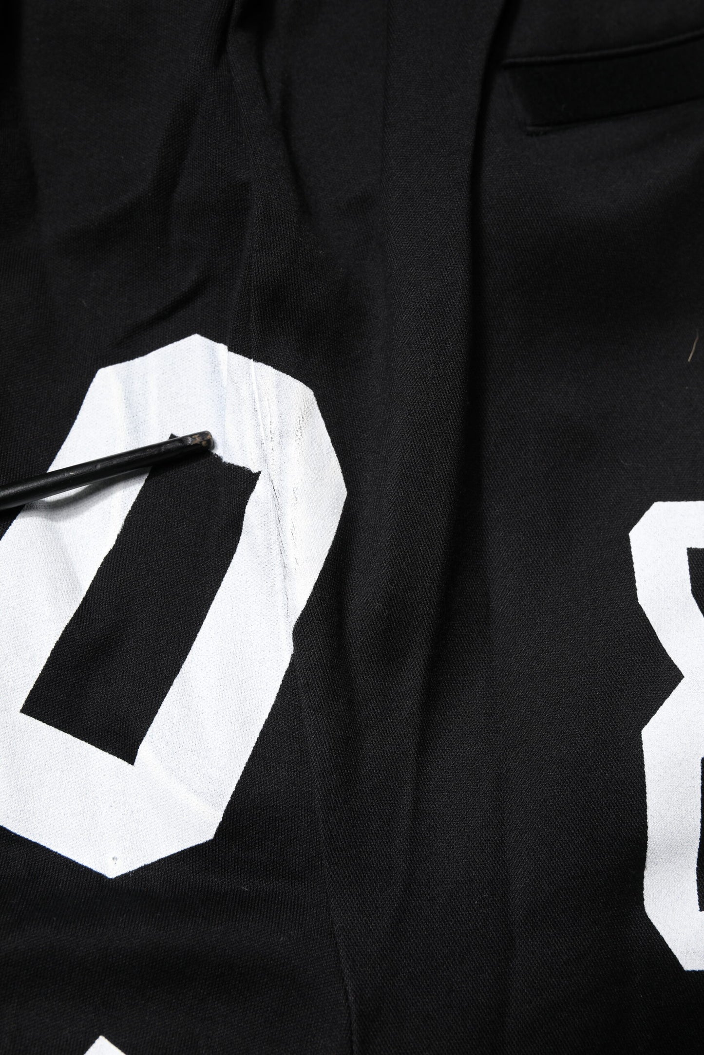 Dolce &amp; Gabbana – Schwarze Bermuda-Sweatshorts aus Baumwolle mit Logo