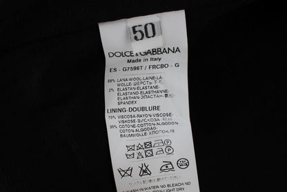 Dolce &amp; Gabbana Grau gestreifte formelle Weste