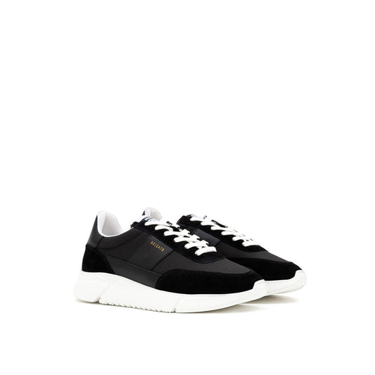 Axel Arigato Sneaker aus Stoff und Leder in Schwarz und Weiß