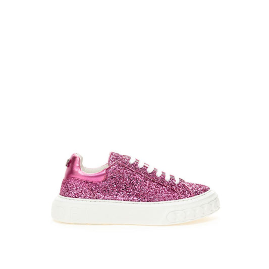 Casadei – Elegante Leder-Sneaker in Fuchsie