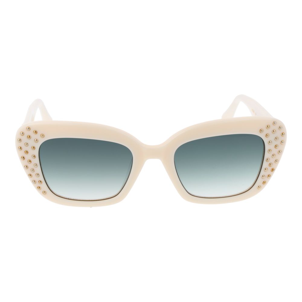 Maje Creme Damen Sonnenbrille