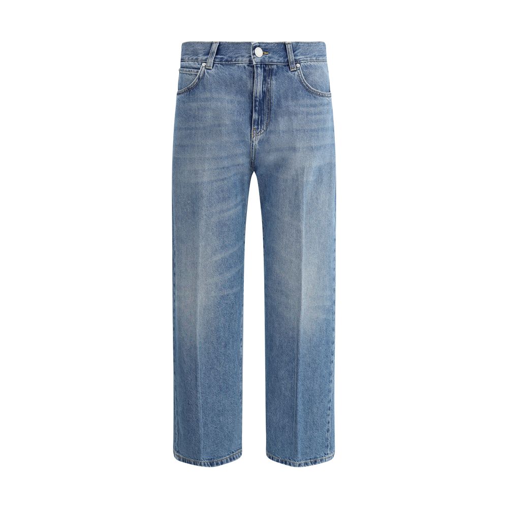 PINKO Blaue Baumwolljeans aus Denim