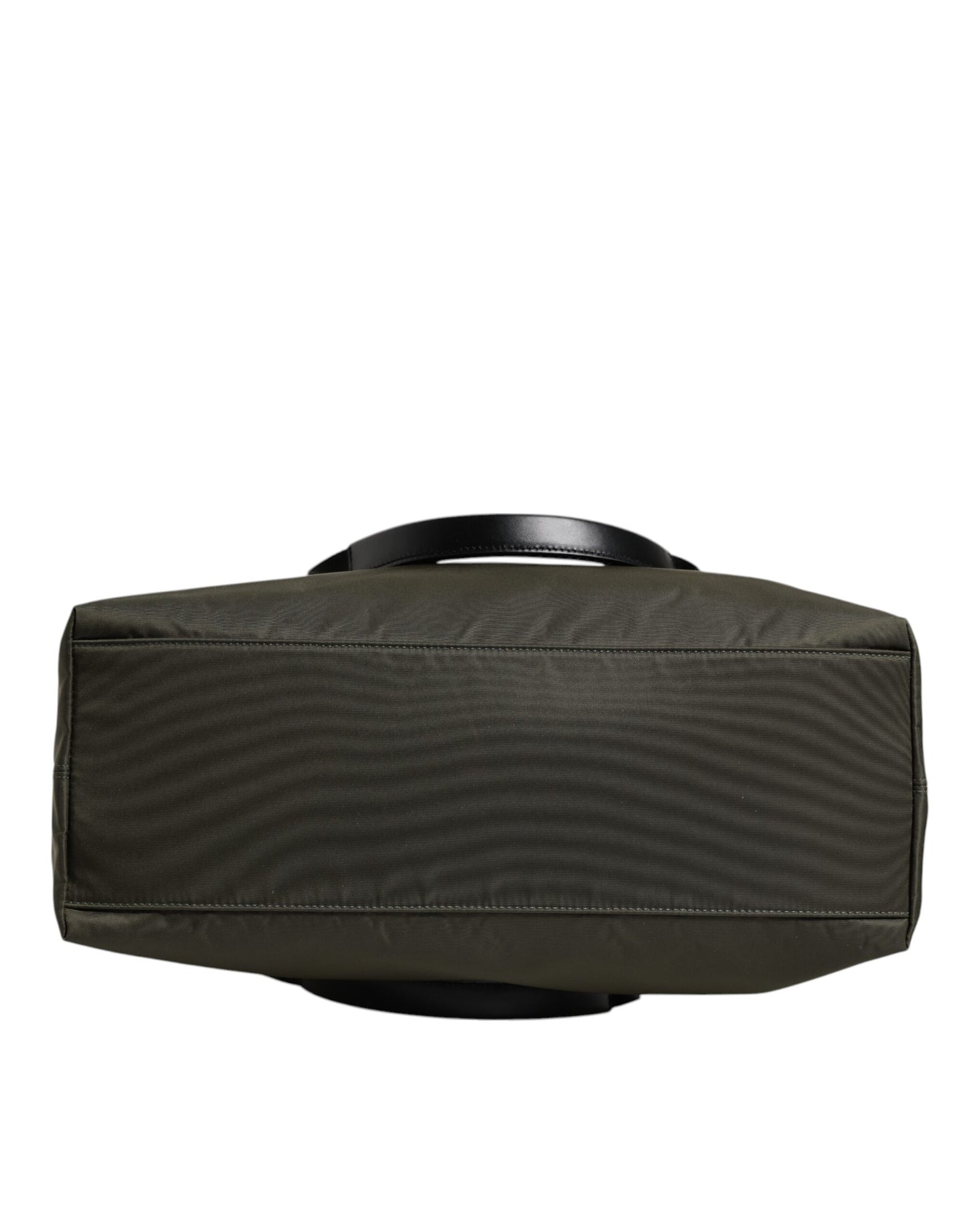 Dolce &amp; Gabbana Tragetasche aus Nylon in Militärgrün mit Schulterriemen