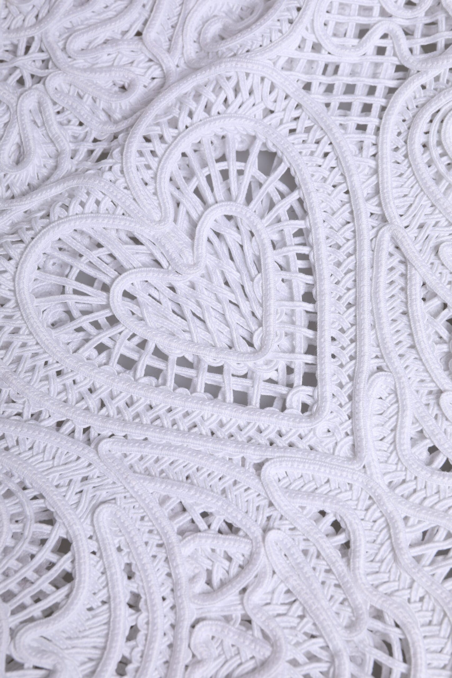 Dolce &amp; Gabbana – Weiße Einkaufstasche „Beatrice“ aus Cordonetto-Spitze