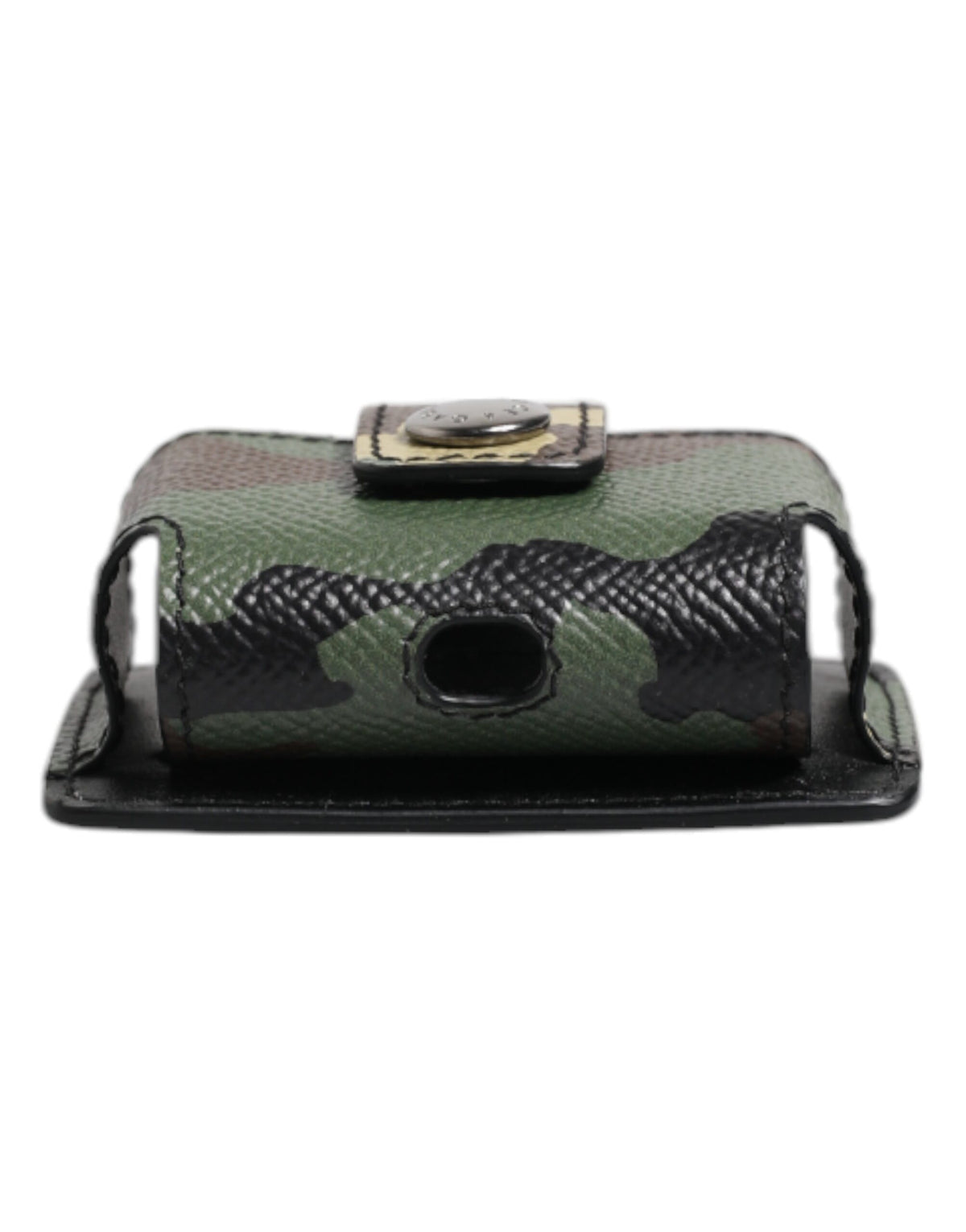 Dolce &amp; Gabbana – Airpods-Hülle aus mehrfarbigem Camouflage-Leder