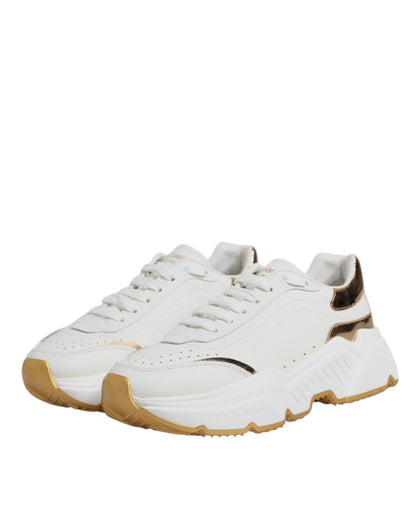Dolce &amp; Gabbana Daymaster Low Top Sneakers in Weißgold