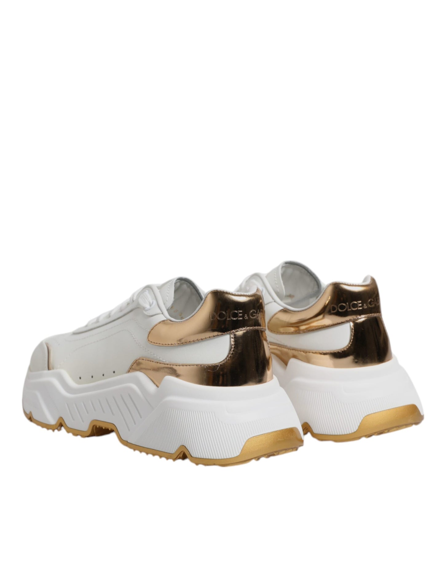 Dolce &amp; Gabbana Daymaster Low Top Sneakers in Weißgold