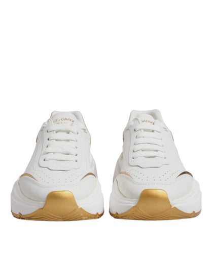Dolce &amp; Gabbana Daymaster Low Top Sneakers in Weißgold