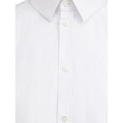Dolce & Gabbana White Cotton Dress Shirt