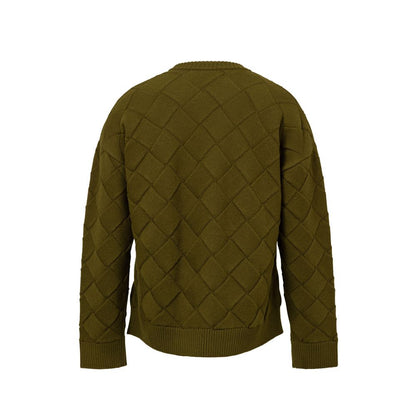 Bottega Veneta Grünes Woll-Sweatshirt
