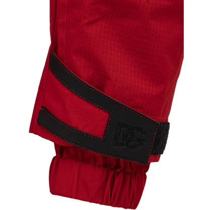 Dolce &amp; Gabbana rote Sport-Hose aus Polyamid