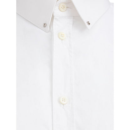 Dolce & Gabbana White Cotton Dress Shirt