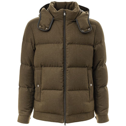 Herno Green Wool Bomber