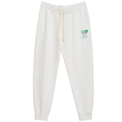 Casablanca – Weiße Sporthose aus Baumwolle