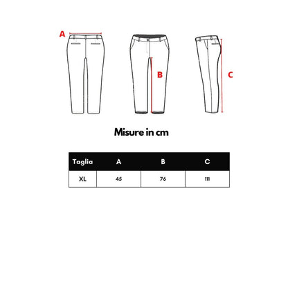 Casablanca – Weiße Sporthose aus Baumwolle