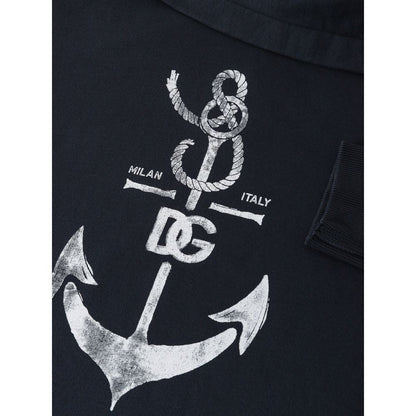 Blaues Baumwoll-Sweatshirt von Dolce &amp; Gabbana