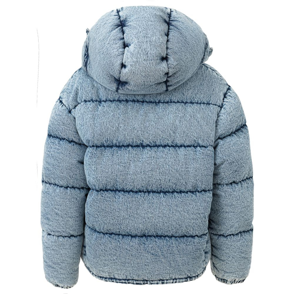 Miu Miu Mantel aus blauem Polyester