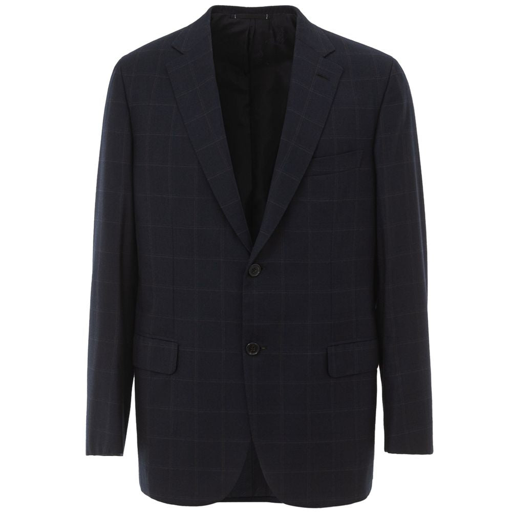 Blauer Wollblazer von Brioni