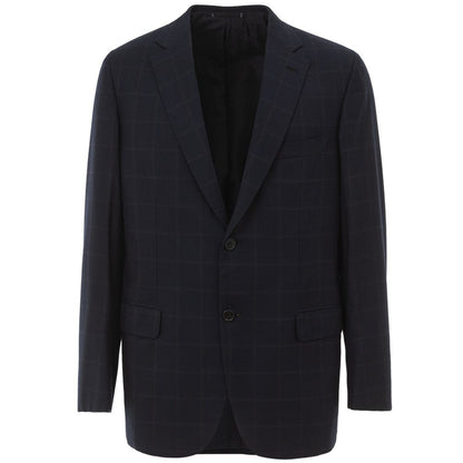 Blauer Wollblazer von Brioni