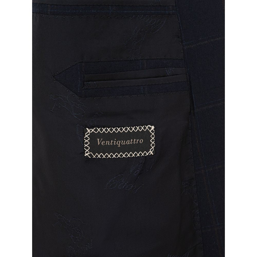 Blauer Wollblazer von Brioni