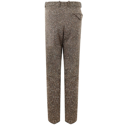 Bottega Veneta Mehrfarbige Viskosehose für elegante Abende
