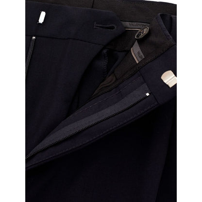 Schwarze Wollhose von Valentino