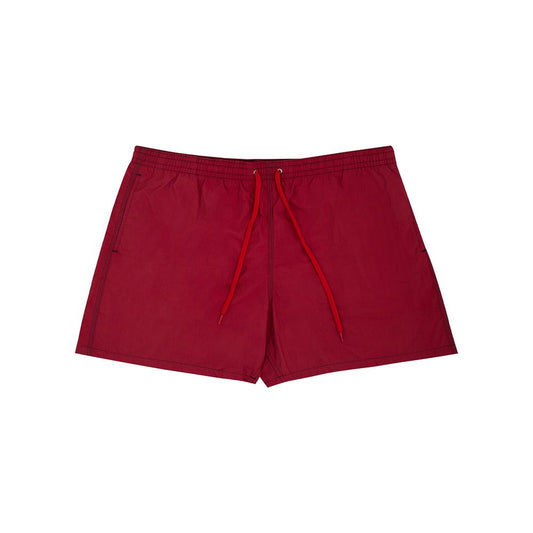 Malo rote Polyester-Badeshorts