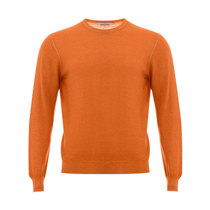 Gran Sasso Orange Wool Sweatshirt