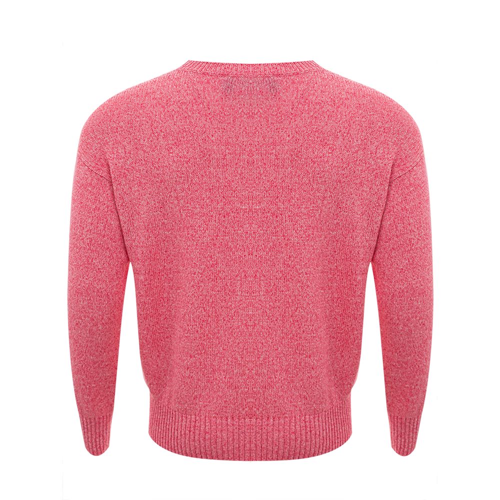 Gran Sasso Pink Cotton Sweatshirt