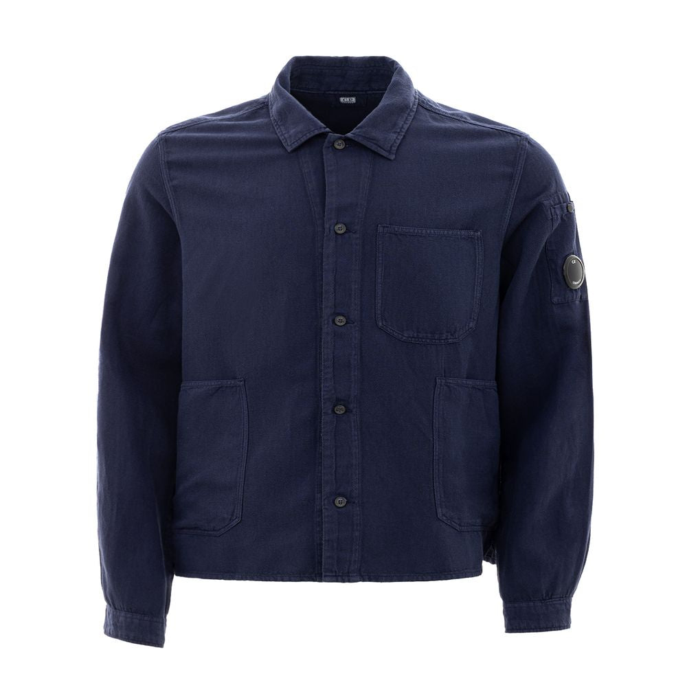 CP Company Jeanshemd Blau