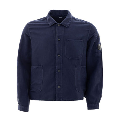 CP Company Jeanshemd Blau