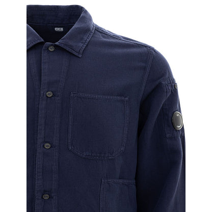 CP Company Jeanshemd Blau