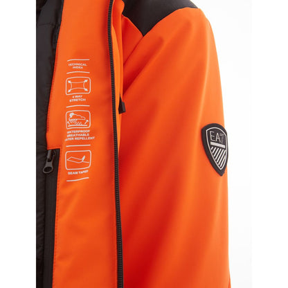 EA7 Emporio Armani – Leichte Jacke in strahlendem Orange von EA7