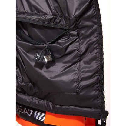 EA7 Emporio Armani – Leichte Jacke in strahlendem Orange von EA7