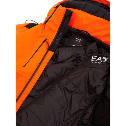 EA7 Emporio Armani – Leichte Jacke in strahlendem Orange von EA7