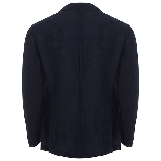 Blauer Baumwollblazer von Lardini