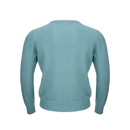 Gran Sasso Türkis Kaschmirpullover Elegance