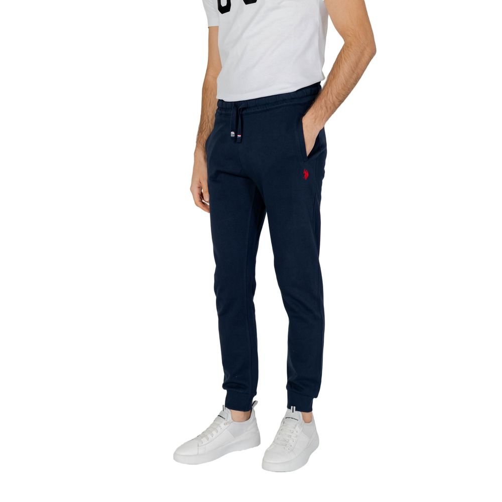 US POLO ASSN. Blaue Jogginghose aus Baumwolle