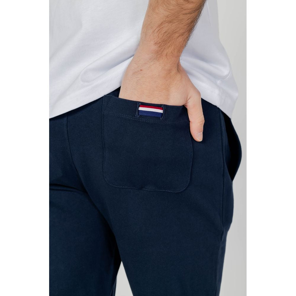 US POLO ASSN. Blaue Jogginghose aus Baumwolle