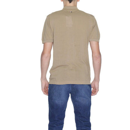 US POLO ASSN. Beigefarbener Baumwollpullover