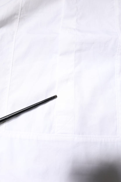 Dolce &amp; Gabbana – Weißes formelles Hemd aus Baumwolle mit Kragen